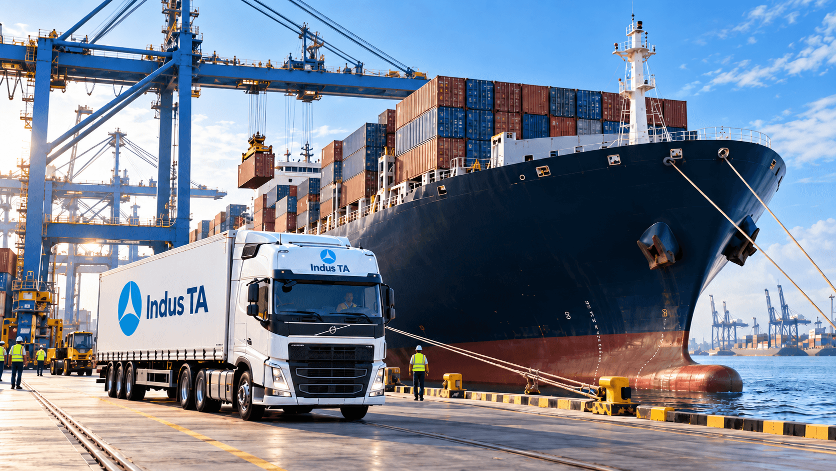 Indus TA international partnership and trade network